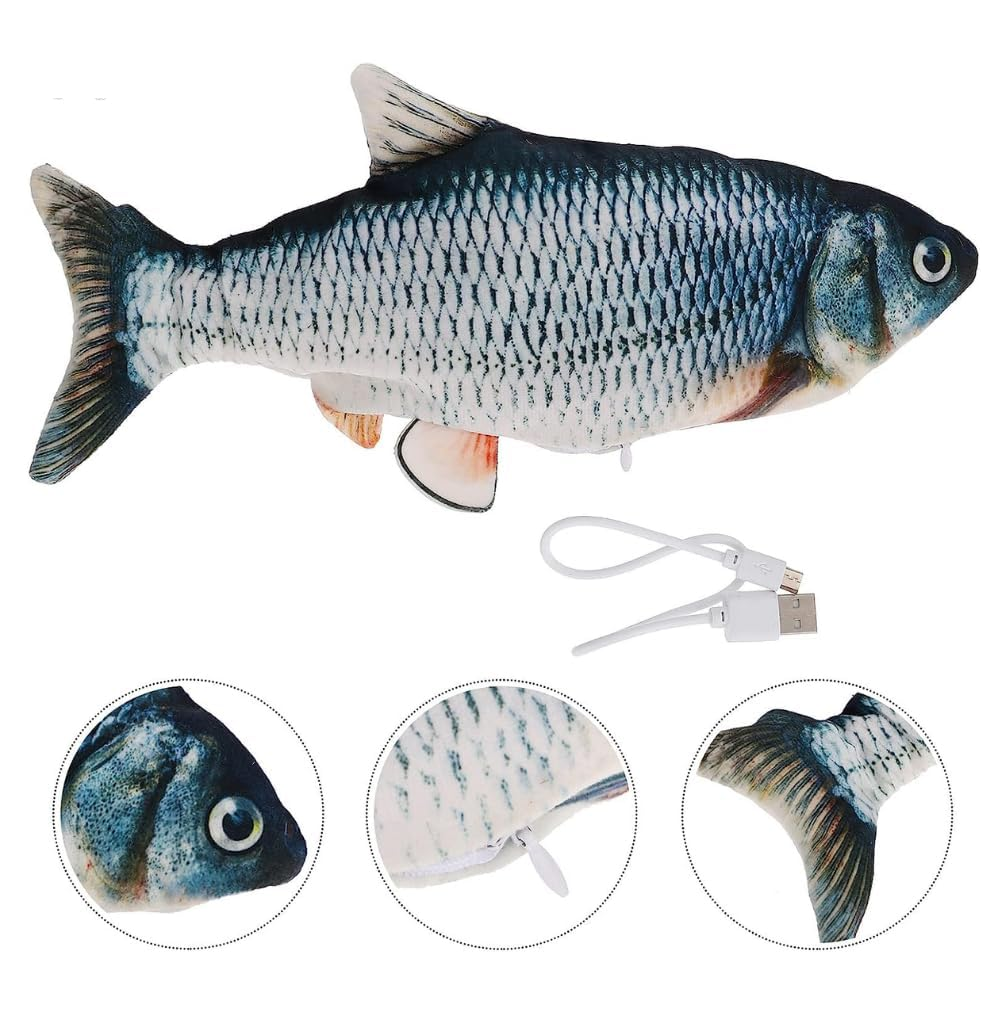 Petropolis Dancing Fish Toy For Dogs & Cats