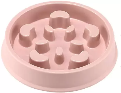 Pets Empire Plastic Slow Feeding Bowl For Dogs