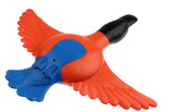 Gigwi Let's Fly Duck With Squeaker TPR Dog Toy (Orange)