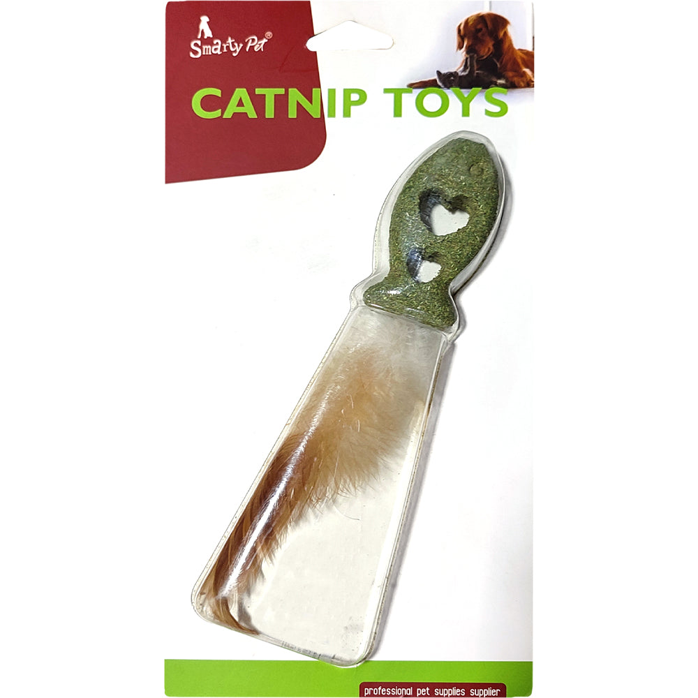 Smarty Pet Catnip Toy With Feather