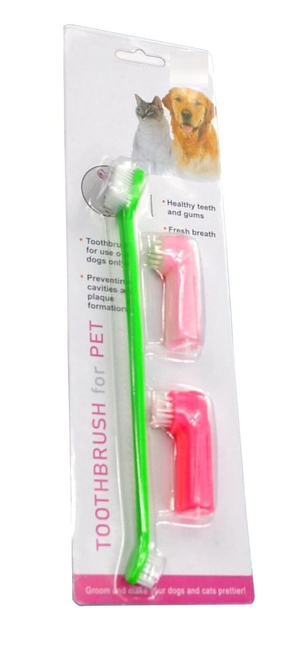 Petropolis Toothbrush For Small Dogs & Cats