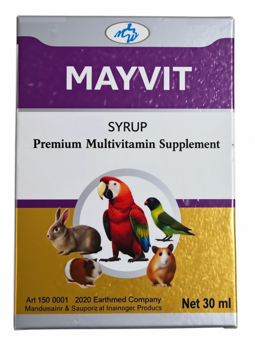May & Win Mayvit Premium Multivitamin Supplement Syrup For Birds