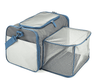 Fofos Expandable Foldable Carrier For Dogs & Cats – Grey/Blue