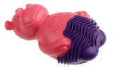 Gigwi Suppa Puppa Squeak Hippo Dog Toy - Pink/Purple