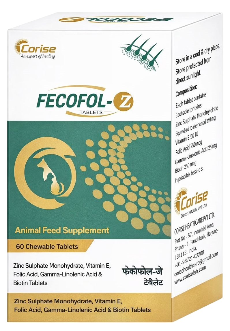 Corise Fecofol Z Tablets For Dogs & Cats