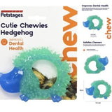 Petstages Cutie Chewies Hedgehog Chew Dog Toy - (Blue)