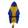 Kennel Yellow/Blue Double Color Raincoat