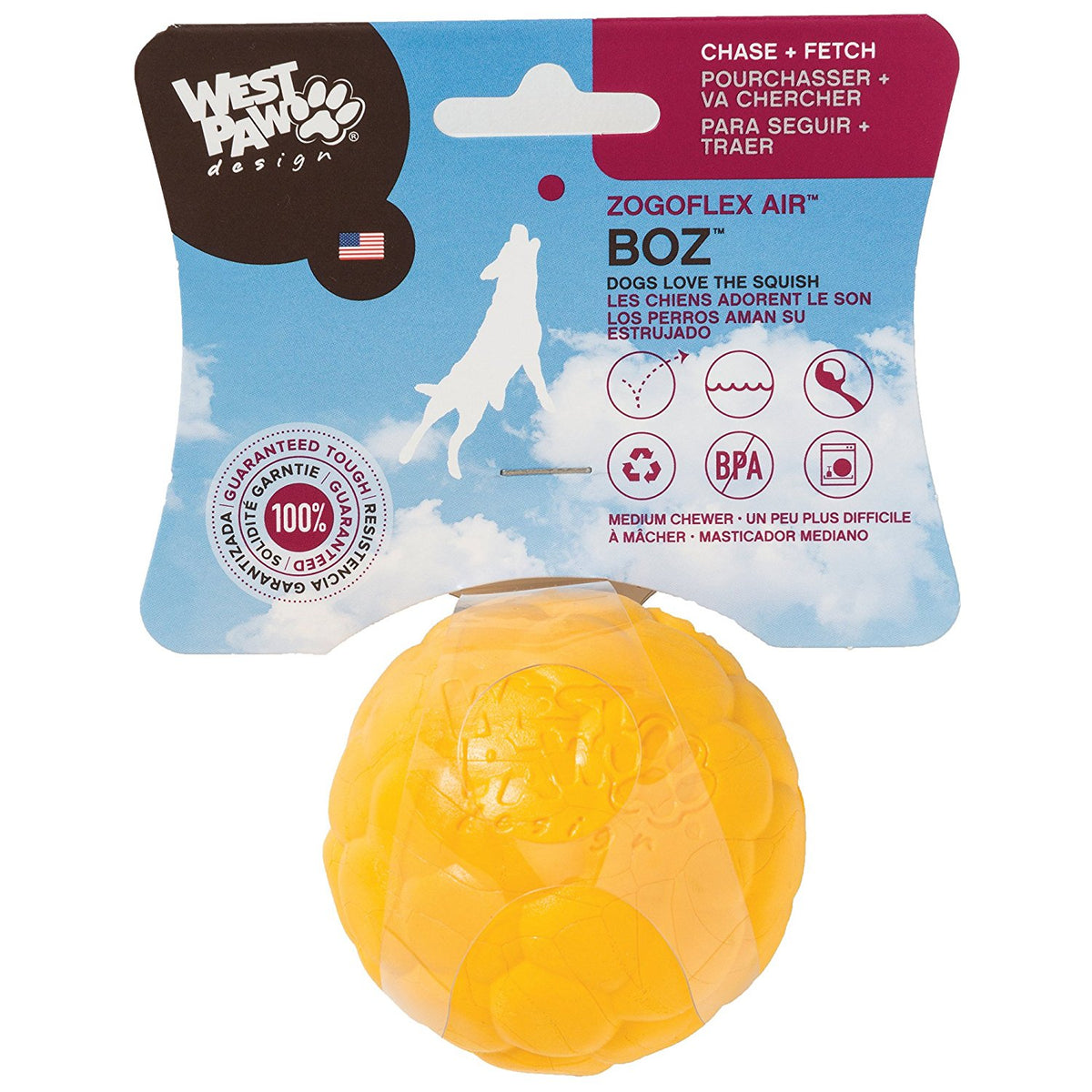 West Paw Zogoflex Air Boz Ball