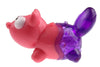 Gigwi Suppa Puppa Squeak Fox Shape Toy - Pink/Purple