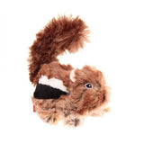 Gigwi 'Plush Friendz' Dog Toy Chipmunk With Double Layer - Brown