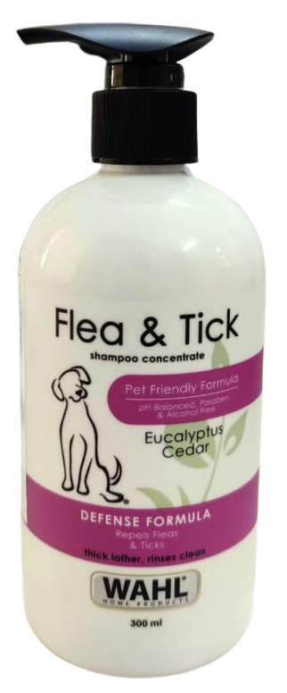 Wahl Flea & Tick Eucalyptus Cedar Concentrate Shampoo