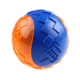 Gigwi Squeaker Transparent Ball -  Blue/Orange