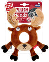 Gigwi Deer Plush Friendz With Foam Rubber Ring and Squeaker