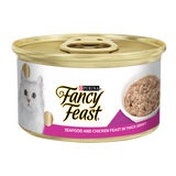 Fancy Feast Seafood & Chicken Feast In Thick Gravy Tin