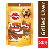 Pedigree Meat Jerky Grilled Liver Flavour 80 G (Pack Of 12) - Ecom Pack