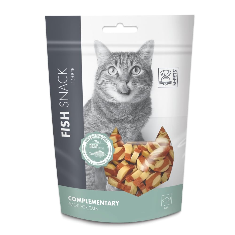 M-PETS : Fish Bite Cat Treats