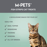 M-PETS : Fish Strips Cat Treats