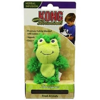 Kong Catnip Botanicals Refillable Valerian Peppermint Piglet Cat Toy