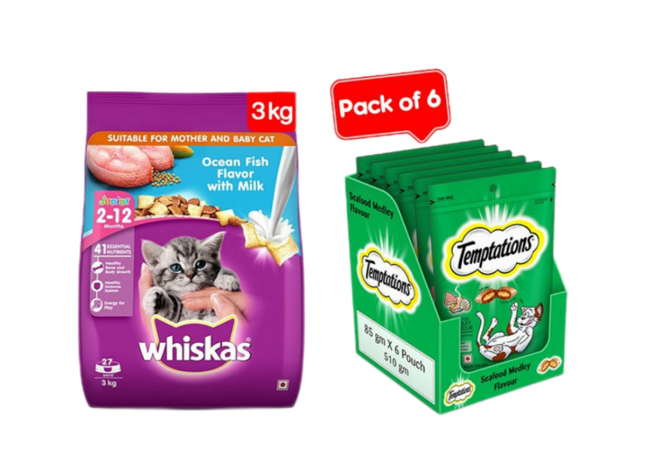 Whiskas clearance junior 3kg