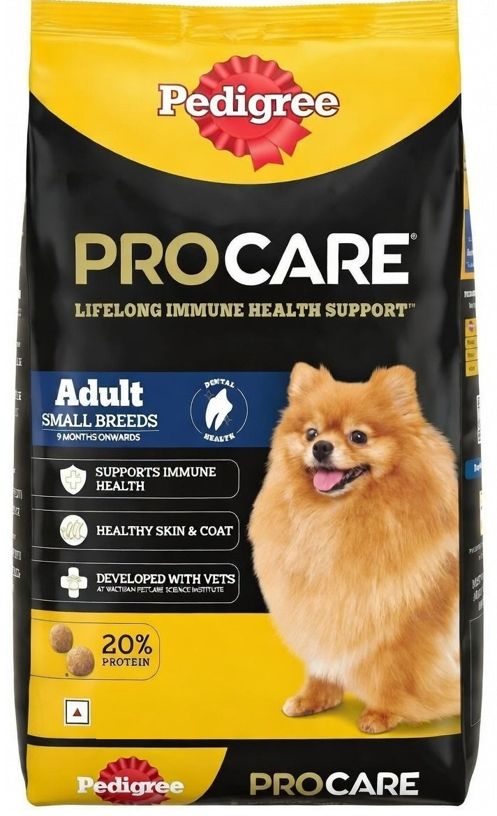 Pedigree Procare Adult Small Breed Dry Dog Food