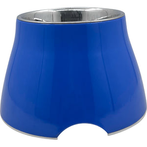 Smarty Pet Elevated Melamine & Stainless Steel Pet Bowls With Anti-Skid Base (Color May Vary)