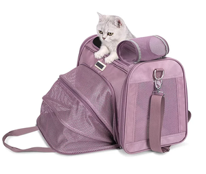 Truelove 3 Side Expendable Duffle Bag For Cat