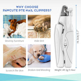 FOFOS Led Light Pet Nail Clipper