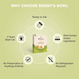 Benny's Bowl Paneer & Brown Rice Veg Recipe For Dog