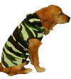 Kennel Army Print Hoody For Dog