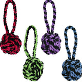 Smarty Pet Rope Toy Ball With Tug