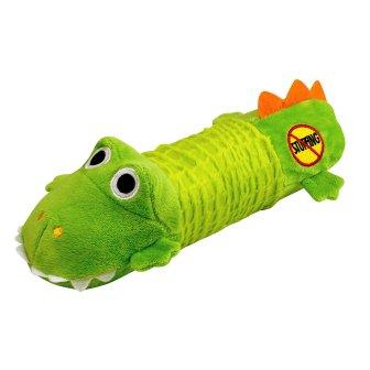 Petstages Stuffing Free Big Squeak Gator Toy