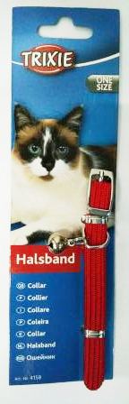 Trixie Cat Collar With Bell Red