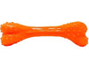 Super Fun Toy Flavored Dotted Rubber Bone Dog Toy