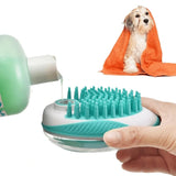 M-Pets Rubeaz Soap Dispenser & Brush - Green