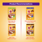 Pedigree Meat Jerky Flat Strip Roasted Lamb Flavor