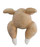 Super Pet Squeaky Turkey Plush Dog Toy