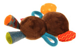 Gigwi Plush Friendz Squeaky Monkey - Dog Toy