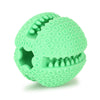 Basil Solid Ball with Hollow Centre & Grooves in Sides Dog Toys
