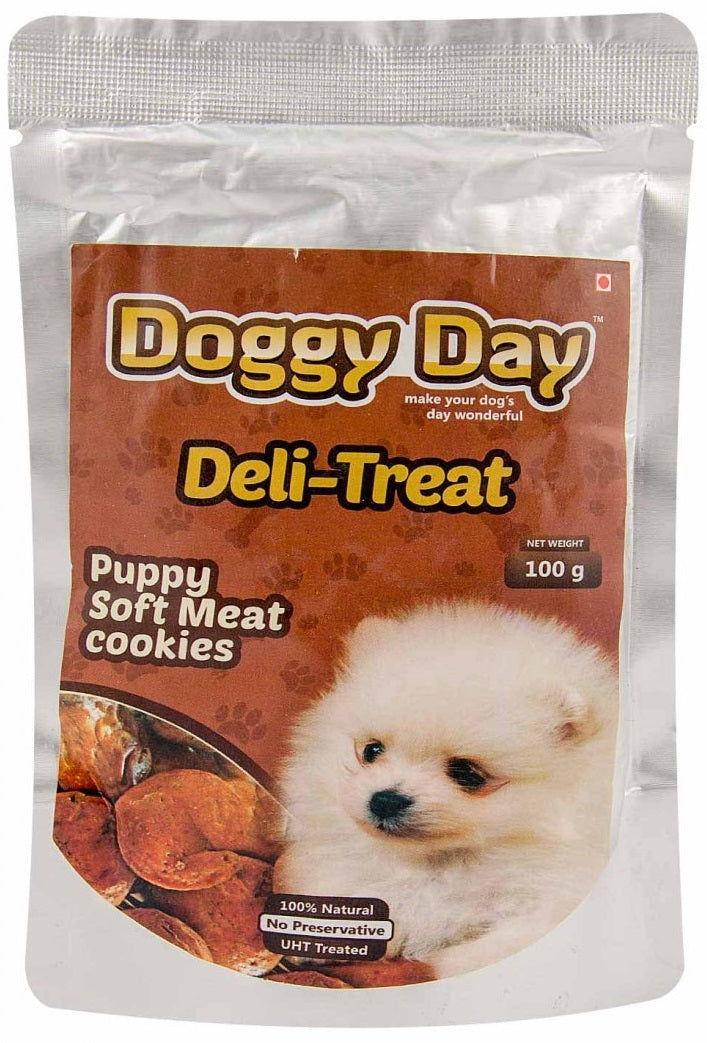 Doggy Day Deli-Treat Puppy Soft Meat Cookies