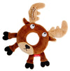 Gigwi Deer Plush Friendz With Foam Rubber Ring and Squeaker