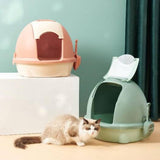 Petropolis Enclosed Cat Litter Box Odor-proof And Anti-sand Cat Litter Toilet for Cats