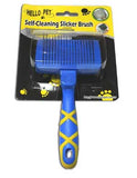 Hello-Pet Self Cleaning Slicker Brush (Small)