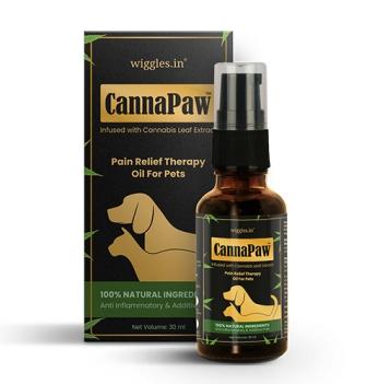 Wiggles CannaPaw Pain Relief Therapy Oil for Pets