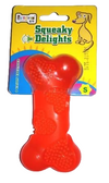 EE Toys Squeaky Delights Dental Chew Bone Dog Toy