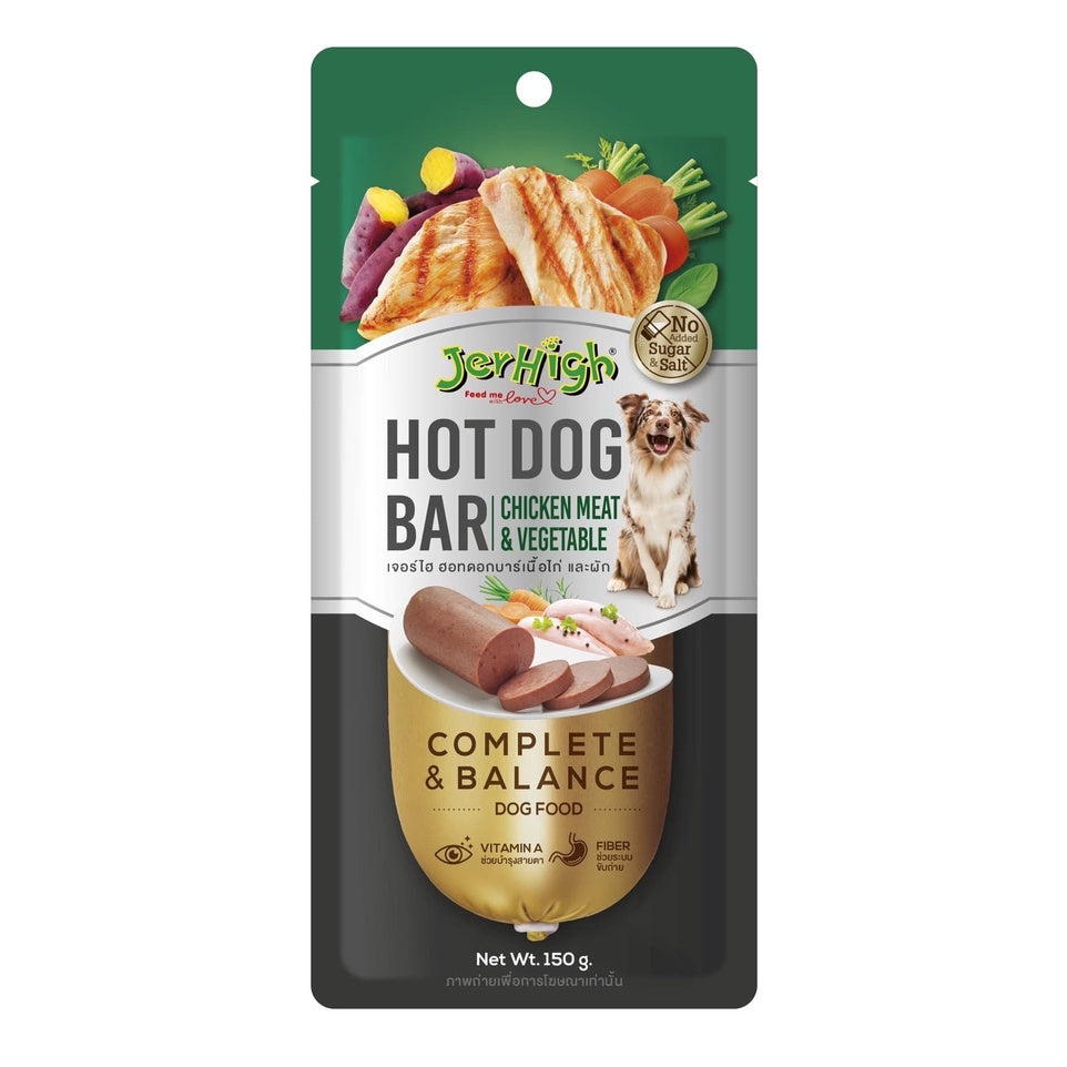 JerHigh : Hot Dog Bar – Chicken Meat & Vegetable