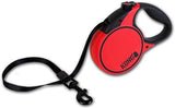 Kong Retractable Terrain Tape Dog Leash Red - 5 M