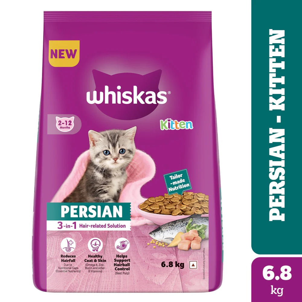 Whiskas Persian Kitten Dry Food kg - Main Image