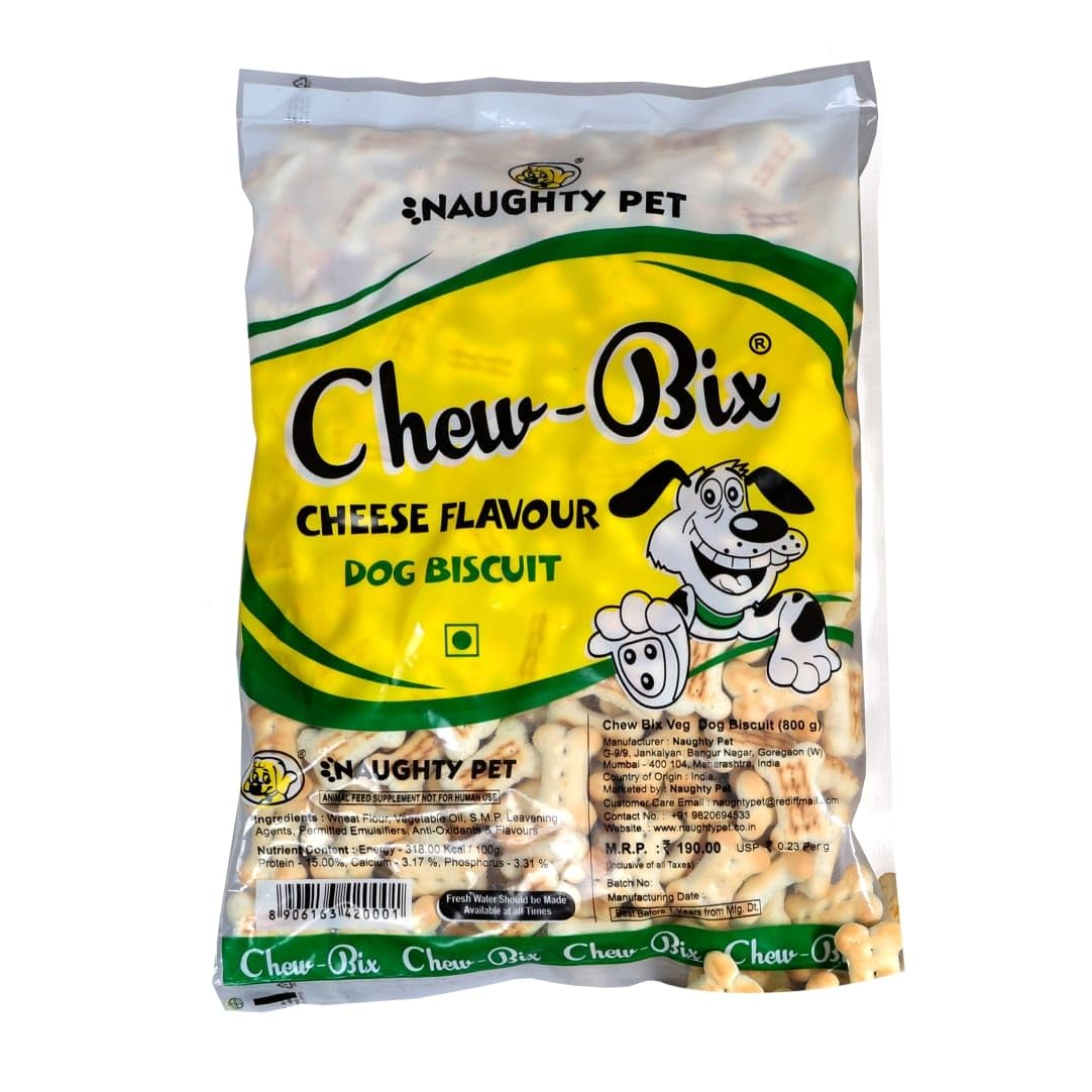 Naughty Pet 'Chew-Bix' Cheese Flavour