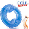 Holypaws Freeze Fetch Food Cooling Teether Ring Chew Toy