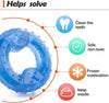 Holypaws Freeze Fetch Food Cooling Teether Ring Chew Toy